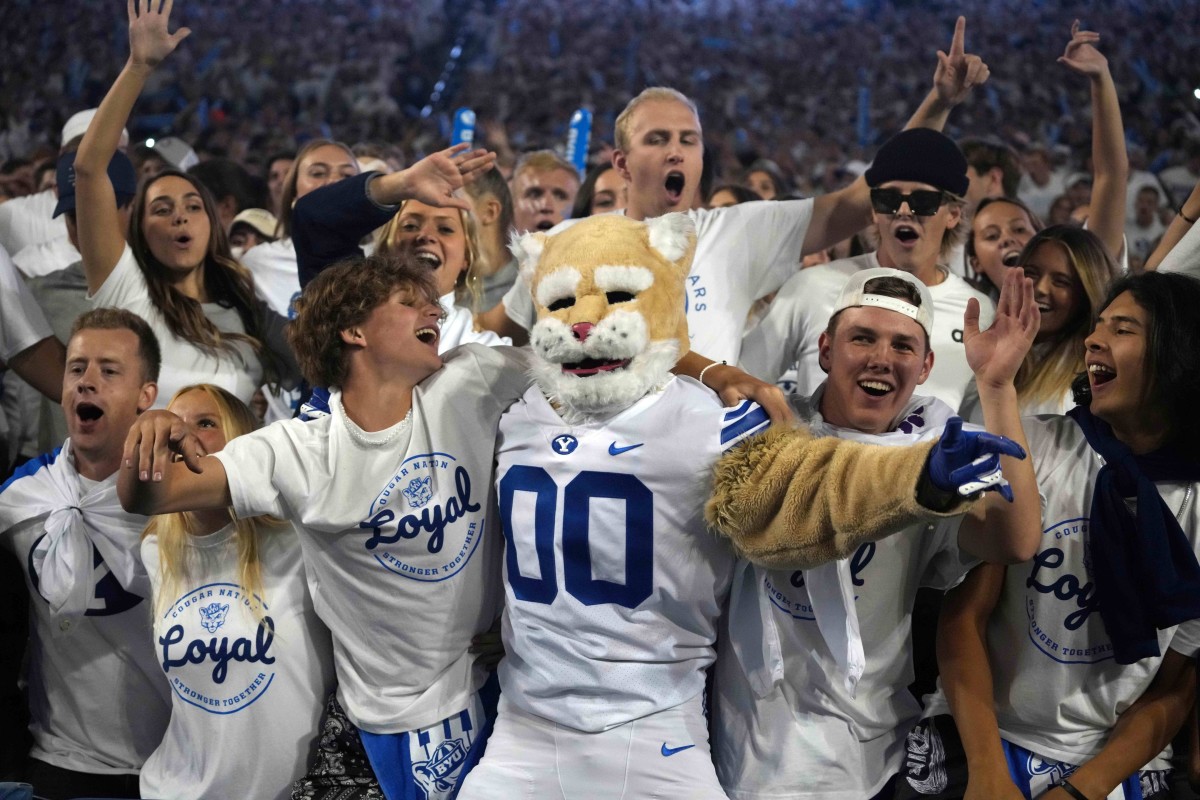 Cosmo BYU vs Arizona State whiteout